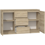 Sideboard 2d3s Wooden with Drawers Sonoma 120x40x97cm - Image 3