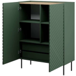 Sideboard Wooden Green 98x45x127cm - Image 4