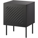 Bedside Tables Wooden Black 2 Pieces 44.5x40x59cm - Image 3