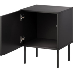 Bedside Tables Wooden Black 2 Pieces 44.5x40x59cm - Image 5