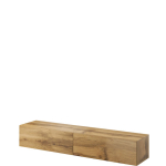 TV Stand Vigo Wotan Oak 180x30x40cm - Image 2