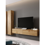TV Stand Vigo Wotan Oak 180x30x40cm