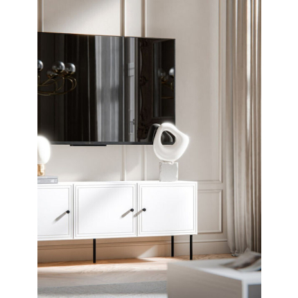 TV Stand Palazzo White Matte M40xD60xH151cm