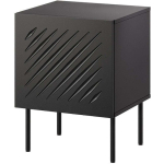 Bedside Tables Wooden Black 2 Pieces 44.5x40x59cm - Image 2