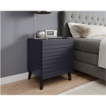Bedside Table Nova Wooden Blue 44x40x52cm