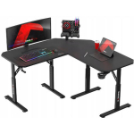 Γραφείο Gaming Hero Ξύλινο Black 180x150x70εκ.