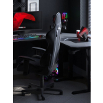 Γραφείο Gaming Hero Ξύλινο Black 180x150x70εκ. - Image 2