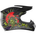 Kamikaze Kids Full Face Helmet For Scooter Black - Image 4