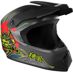 Kamikaze Kids Full Face Helmet For Scooter Black - Image 5