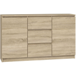 Sideboard 2d3s Wooden with Drawers Sonoma 120x40x97cm - Image 2