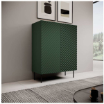 Sideboard Wooden Green 98x45x127cm