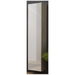 Vigo 180 Wall Living Room Display Cabinet made of Particleboard Sonoma/White Gloss 40x30x180cm - Image 2