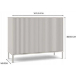 Sideboard with Drawers Cashmere Color 103.5x40x82.5cm - Image 7