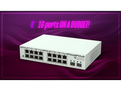 MikroTik Managed L2 Switch with 16 Gigabit (1Gbps) Ethernet Ports and 2 SFP Ports - Image 5