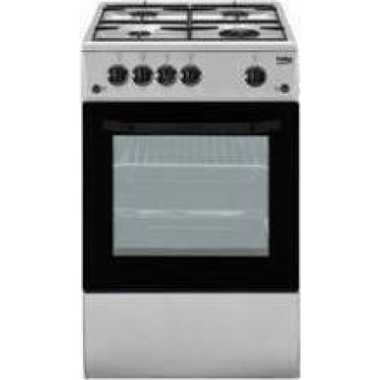 Beko Gas Cooker 60lt W50cm. Inox