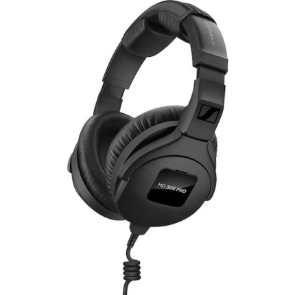 Sennheiser HD 300 Pro Wired Over Ear Headphones Black