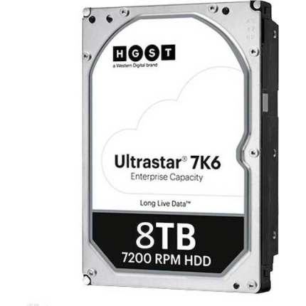 Western Digital Ultrastar DC HC320 8TB HDD Hard Drive 3.5" SATA III 7200rpm with 256MB Cache for NAS / Server 0B36404 HUS728T8TALE6L4