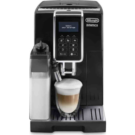 De'Longhi ECAM350.55.B Automatic Espresso Machine 1450W Pressure 15bar for Cappuccino with Grinder Black