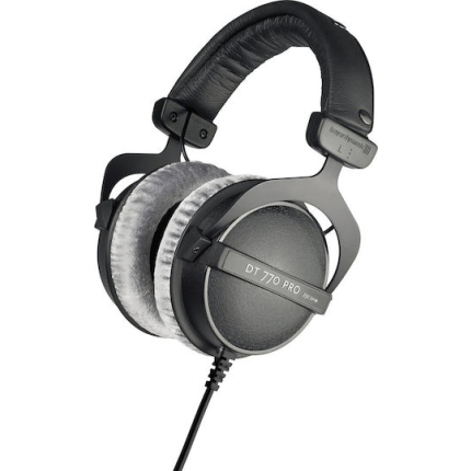 BeyerDynamic DT 770 Pro (250 Ohms) Wired Over Ear Headphones Black