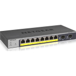 NetGear GS110TP Managed L2 PoE Switch with 8 Gigabit (1Gbps) Ethernet Ports and 10 SFP Ports