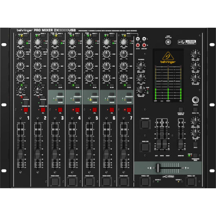 Behringer DX2000USB Digital Mixer 7 Channels with Phantom Power & 2 XLR Inputs