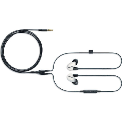 Shure SE215+UNI-EFS In-ear Handsfree with 3.5mm Connector White
