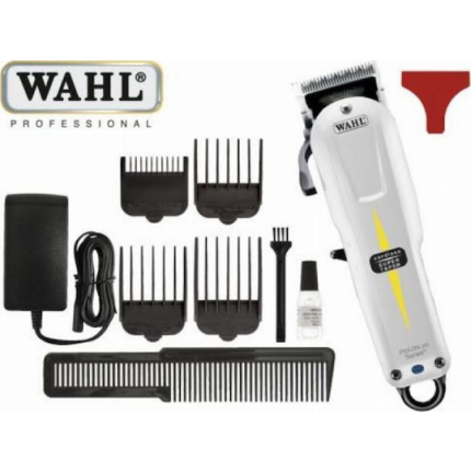 Wahl Professional Cordless Super Taper Professional Hair Clipper White 8591-830