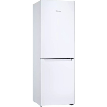 Bosch Fridge-Freezer 282lt Total NoFrost H176xW60xD66cm White KGN33NWEB