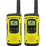 Motorola Talkabout T92 H2O Wireless Transceiver PMR 0.5W with Monochrome Screen Set of 2pcs In Yellow Color