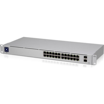 Ubiquiti UniFi Switch USW-24 Managed L2 Switch with 24 Gigabit (1Gbps) Ethernet Ports and 2 SFP Ports