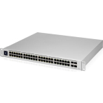 Ubiquiti UniFi USW Pro 48 PoE Managed L2 PoE+ Switch with 48 Gigabit (1Gbps) Ethernet Ports and 2 SFP Ports