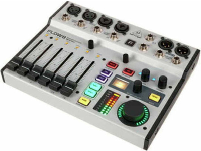 Behringer Flow 8 4 XLR Inputs & Bluetooth Case Bundle - Image 2