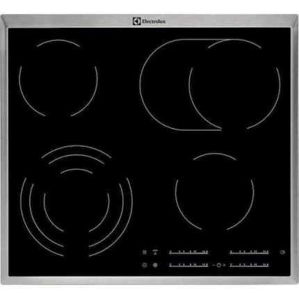 Electrolux Κεραμική Εστία με Πλαίσιο Αυτόνομη με Λειτουργία Κλειδώματος 57.6x51.6εκ.