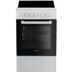 Beko Cooker 60lt with Ceramic Hobs W50cm. White