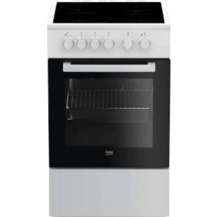 Beko Cooker 60lt with Ceramic Hobs W50cm. White