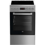 Beko Cooker 55lt with Ceramic Hobs W50cm. Inox