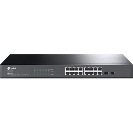 TP-LINK TL-SG2218 Managed L2 Switch with 16 Ethernet Ports and 2 SFP Ports