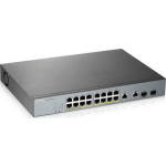 Zyxel GS1350-18HP Managed L2 PoE+ Switch with 16 Gigabit (1Gbps) Ethernet Ports and 2 SFP Ports