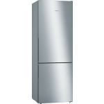 Bosch Fridge-Freezer 419lt H201xW70xD65cm Brushed Steel Anti-Fingerprint KGE49AICA