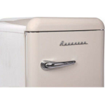 Ravanson Retro Mini Bar 118lt H86xW54.5xD58.5cm Beige LKK-120RC - Image 3