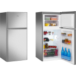 Amica Double Door Refrigerator 167lt H122xW54xD57cm Inox FD2015.4X - Image 4