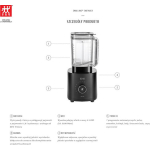 Zwilling J.A. Henckels Enfinigy Blender with Plastic Jug 1.8 L 1200W Black - Image 2