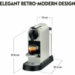 De'Longhi Citiz Pod Coffee Machine Nespresso Pressure 19bar White - Image 7