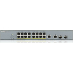 Zyxel GS1350-18HP Managed L2 PoE+ Switch with 16 Gigabit (1Gbps) Ethernet Ports and 2 SFP Ports - Image 3