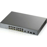 Zyxel GS1350-18HP Managed L2 PoE+ Switch with 16 Gigabit (1Gbps) Ethernet Ports and 2 SFP Ports - Image 2