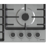 Gorenje Gas Cooktop Autonomous Inox 60x52εκ. Silver - Image 2