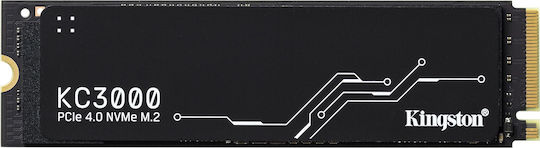 Kingston KC3000 SSD 4.1TB M.2 Type with PCI Express 4.0 Connection PS5 Compatible SKC3000D/4096G - Image 1