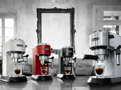 De'Longhi Dedica Pump Automatic Espresso Machine 1300W Pressure 15bar Red - Image 4