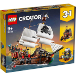 LEGO Creator 3-in-1 Pirate Ship for Ages 9+ 1264 Pieces
