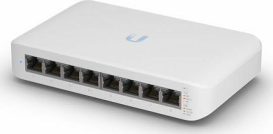 Ubiquiti Switch Lite 8 PoE Managed L2 PoE+ Switch with 8 Gigabit (1Gbps) Ethernet Ports - Image 1